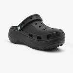کراکس زنانه مدل بایا پلتفرم Crocs Baya Platform Clog Black - تصویر 3