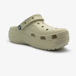 کراکس زنانه مدل بایا پلتفرم Crocs Baya Platform Clog stucco - تصویر 3