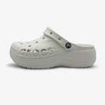 کراکس زنانه مدل بایا پلتفرم Crocs Baya Platform Clog White